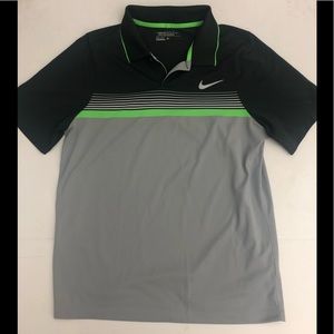 Nike Golf Momentum Stripe Golf Polo Shirt men’s M